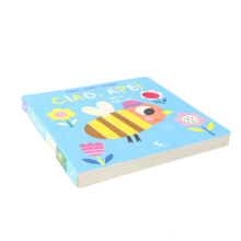 Wholesale customized cardboard flap kids book